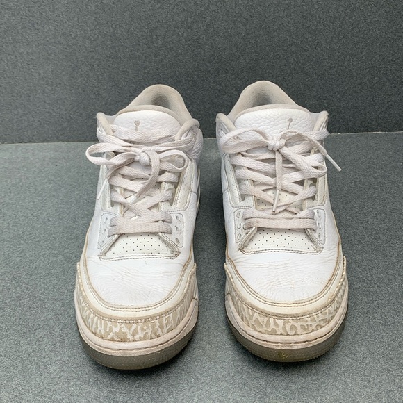 Jordan 3 Triple White - Picture 1 of 7